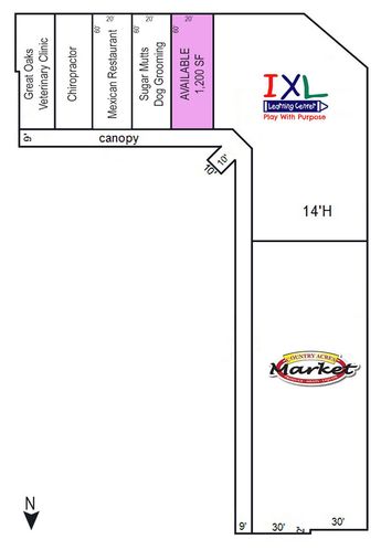 Country Acres Shopping Center: 12514 - 12596 10 Mile Road, South Lyon, MI 48178